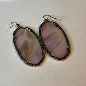 Vintage Kendra Scott Earrings in light purple